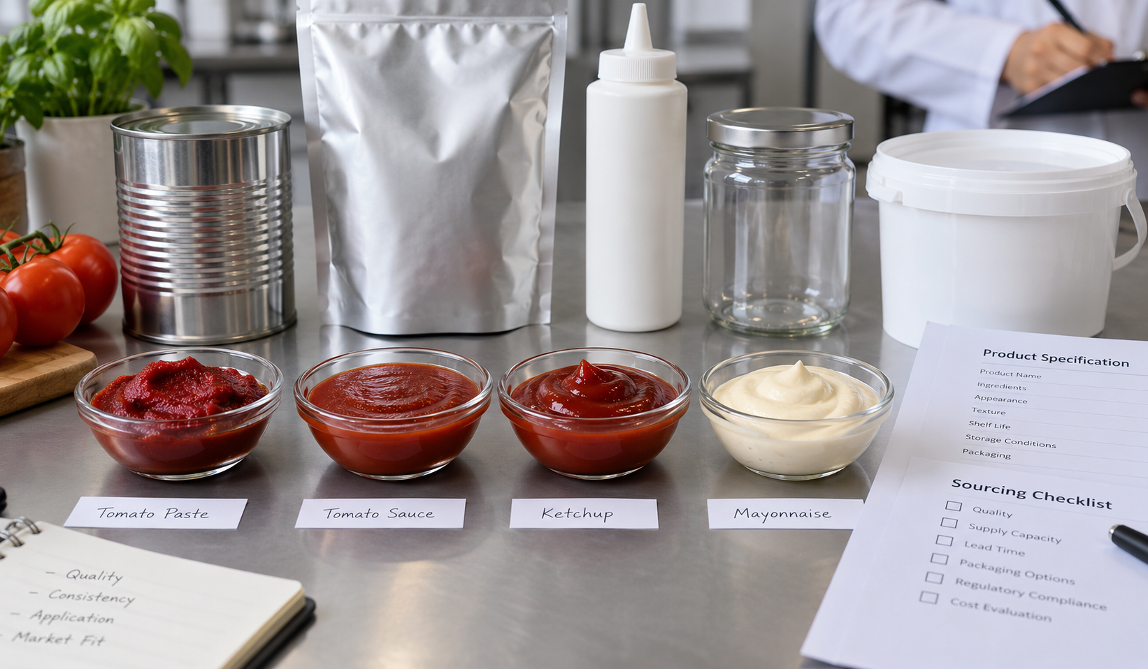 Come gli importatori classificano concentrato di pomodoro, salsa di pomodoro, ketchup e maionese in base all'origine
