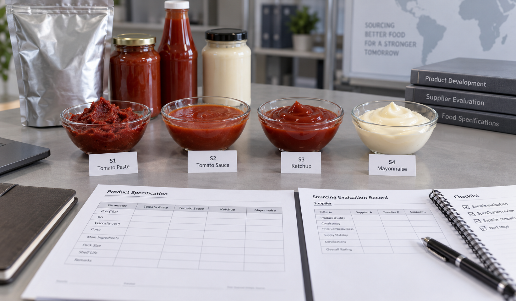Come possono gli importatori evitare di acquistare prodotti errati a base di pomodoro e maionese?