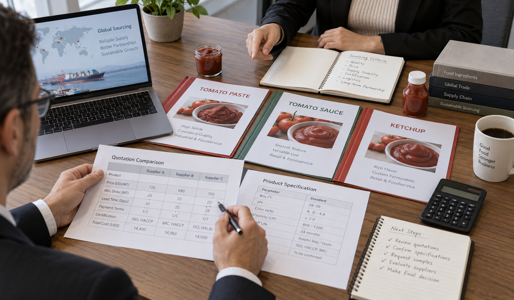 In che modo gli importatori dovrebbero procurarsi concentrato di pomodoro, salsa di pomodoro e ketchup?
