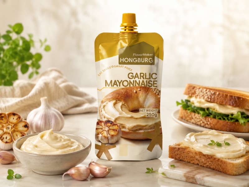 Maionese classica cremosa all'aglio