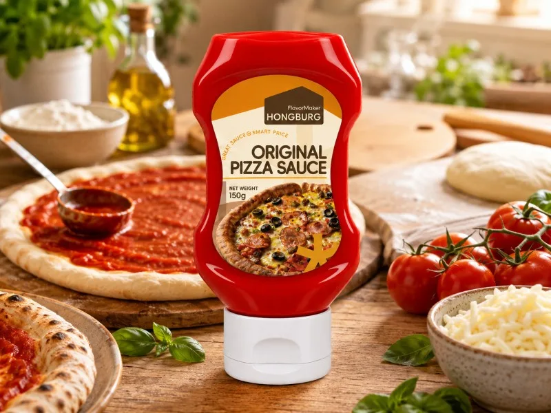 Salsa per pizza classica originale per base pizza