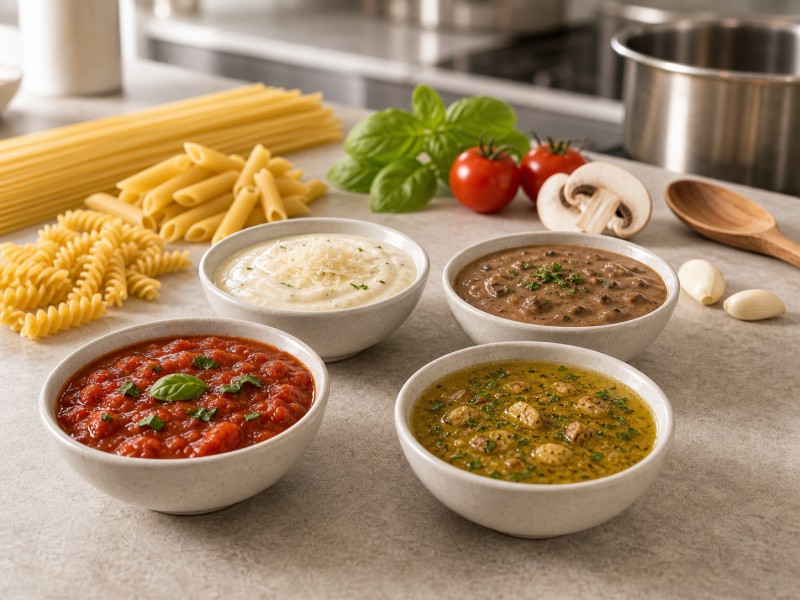 Sughi speciali e saporiti per una cucina versatile