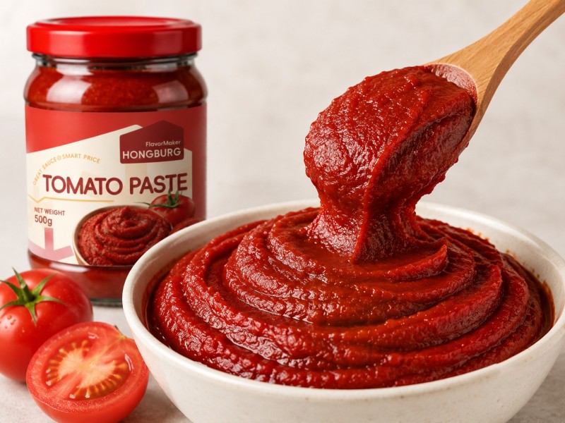 Concentrato di pomodoro Hot Break ad alta viscosità