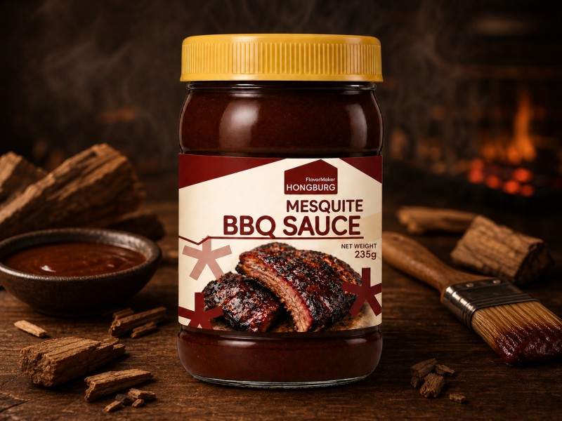 Salsa BBQ Mesquite dal ricco sapore affumicato