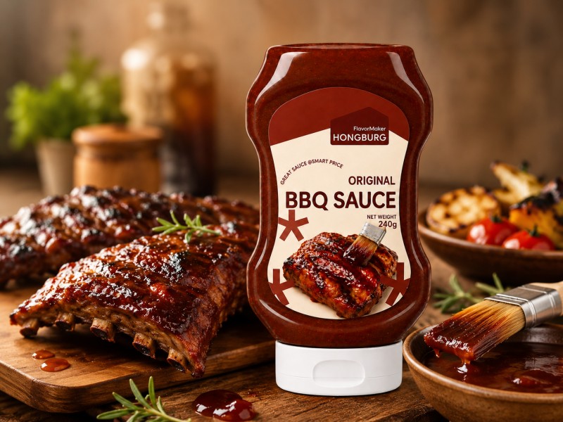 Ricca salsa barbecue classica originale