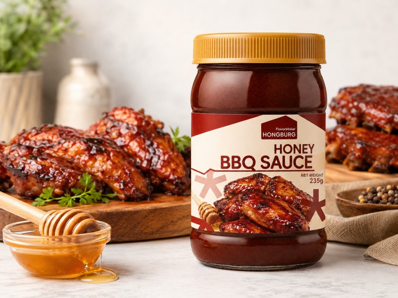 Salsa BBQ dolce e ricca di miele