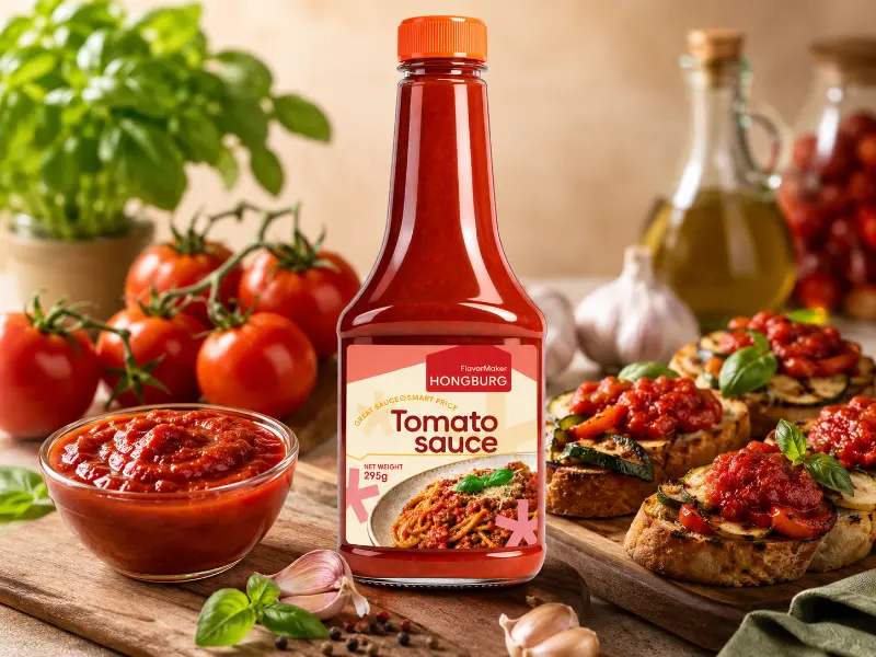 Salsa Di Pomodoro Densa Dal Sapore Naturale