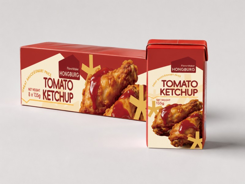 Ketchup di pomodoro in Tetra Pak