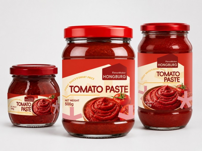Passata di Pomodoro in Barattolo di Vetro